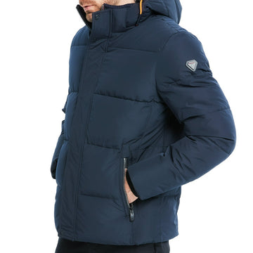 Essential Detachable-Hooded Padded Jacket